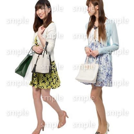 Cutout People　女性ペア　JJ_237