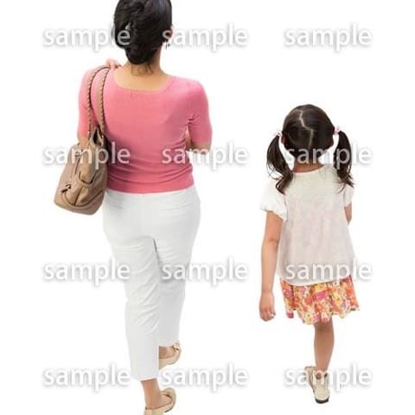 Cutout People　鳥瞰　人物　FF_105