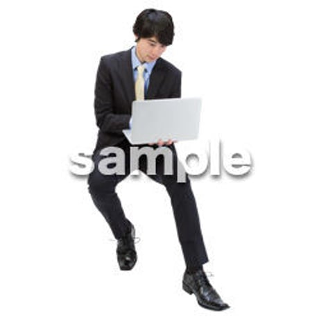 Cutout People　ビジネス-日本人　EE_431
