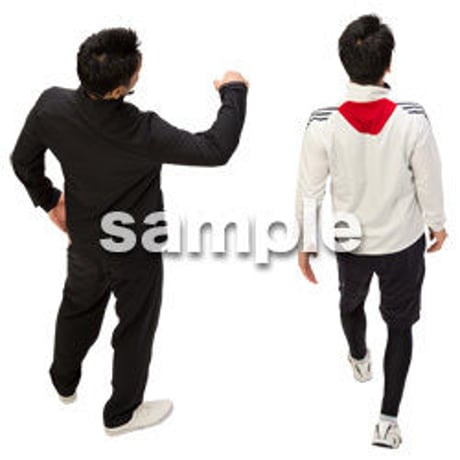 Cutout People　スポーツ 鳥瞰　CC_375
