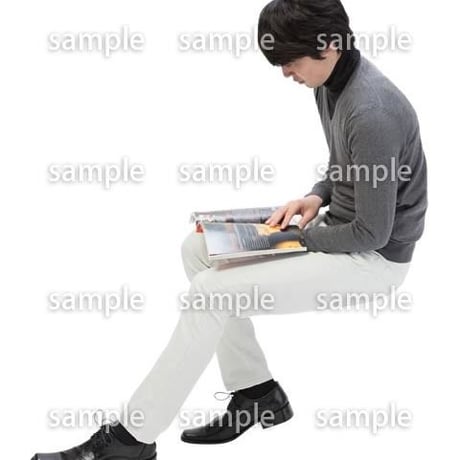 Cutout People　ビジネス-日本人　EE_503