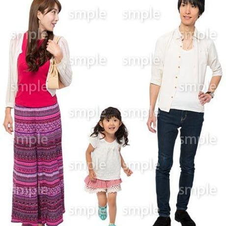 Cutout People　ファミリー　GG_076