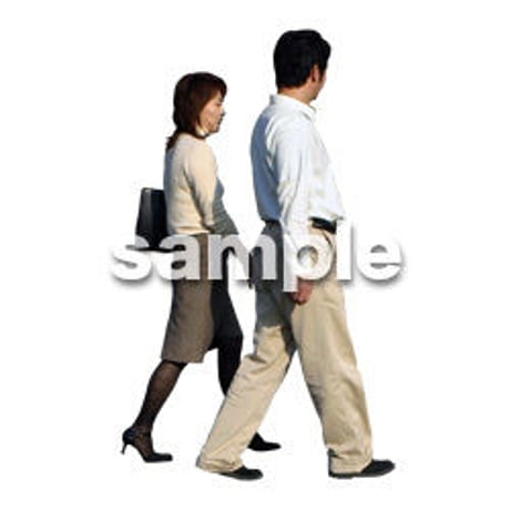 人物切抜き素材　男性女性編　A_023