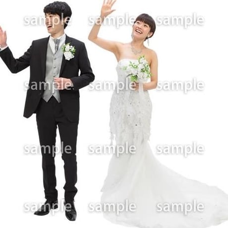 Cutout People　ウェディング　DD_013