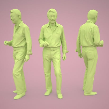 3D人物素材  [Posed]  041_Ken