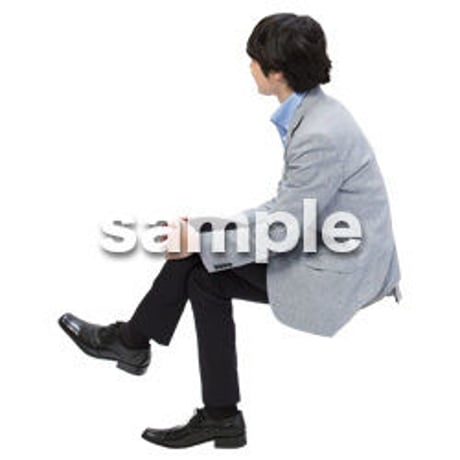 Cutout People　ビジネス-日本人　EE_483