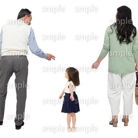 Cutout People　ファミリー　GG_200