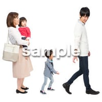 Cutout People　4人ファミリー　GG_428