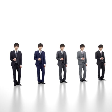 3D人物素材  [Posed]  031_Toru