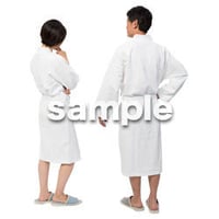 Cutout People　ハイクラス　バスローブ　HH_449