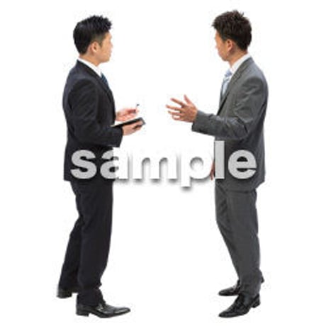 Cutout People　ビジネス-日本人　EE_028