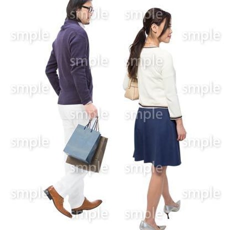 Cutout People　ショッピング　JJ_049