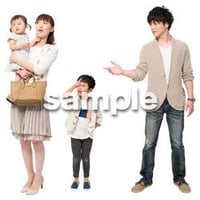 Cutout People　4人ファミリー　GG_421