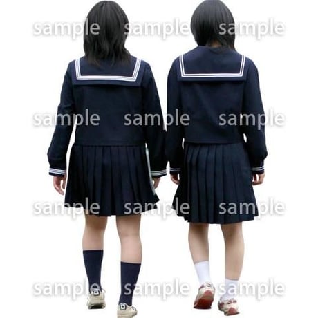 人物切抜き素材　こどもファミリー編　B_376