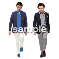 Cutout People　階段を上る動作　JJ_441