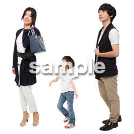 Cutout People　ファミリー　GG_087