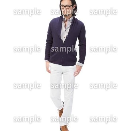 Cutout People　日本人カジュアル　BB_186