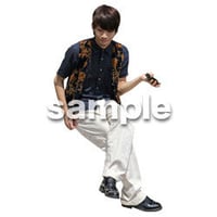 人物切抜き素材　鳥瞰編　N_557