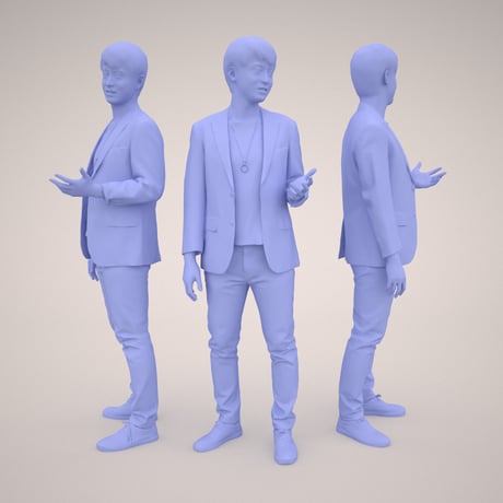 3D人物素材 [Posed]   107_Sota