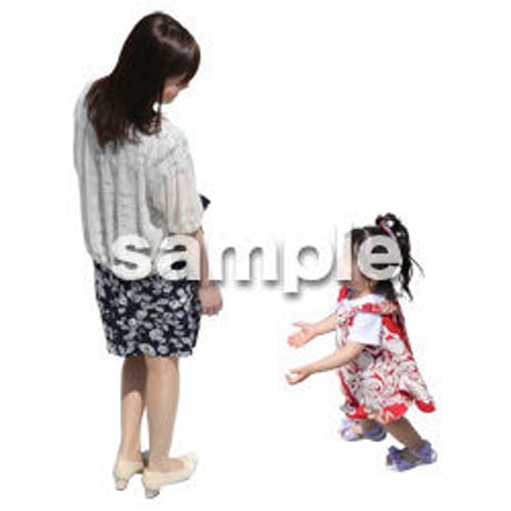 Cutout People　鳥瞰　人物　FF_149