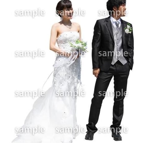 Cutout People　ウェディング　DD_033