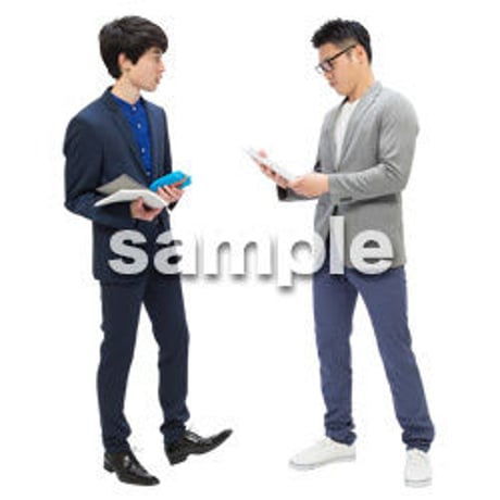 Cutout People　ビジネス-日本人　EE_142