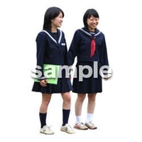 人物切抜き素材　こどもファミリー編　B_373