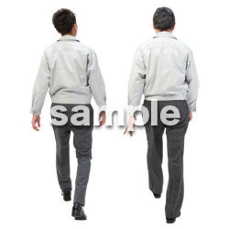Cutout People　ビジネス-日本人　EE_055