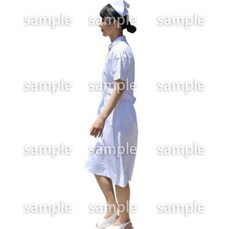 人物切抜き素材　シニア介護編　S_317