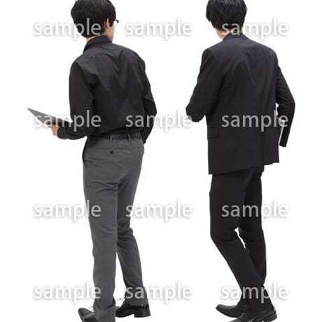Cutout People　ビジネス-日本人　EE_139