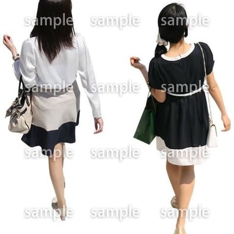 Cutout People　鳥瞰　人物　FF_130