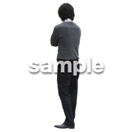 人物切抜き素材　ベーシックファッション編　P_379