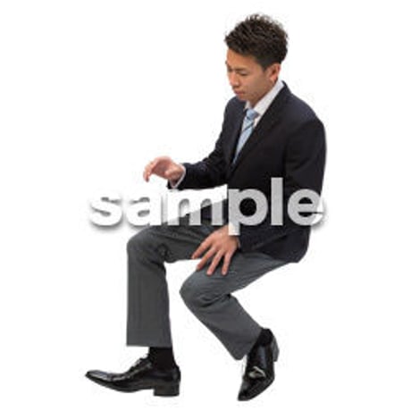 Cutout People　ビジネス-日本人　EE_437