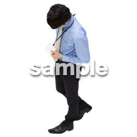 Cutout People　鳥瞰　人物　FF_217