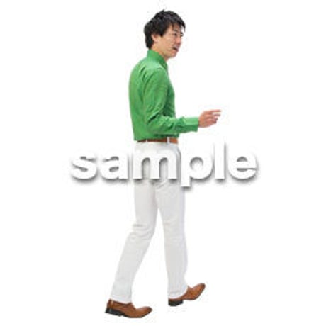 Cutout People　日本人カジュアル　BB_179