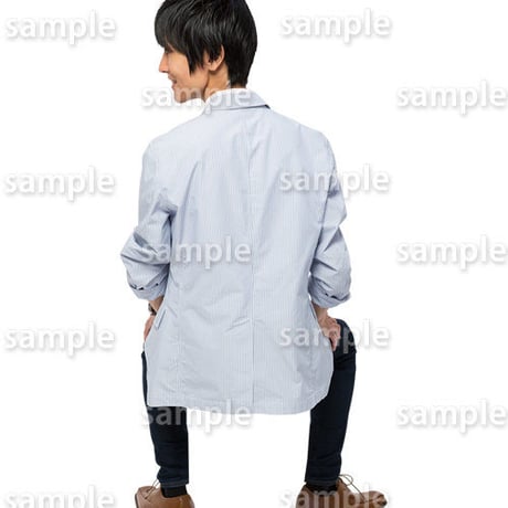 人物切抜きセット☆座る男性　1_set178
