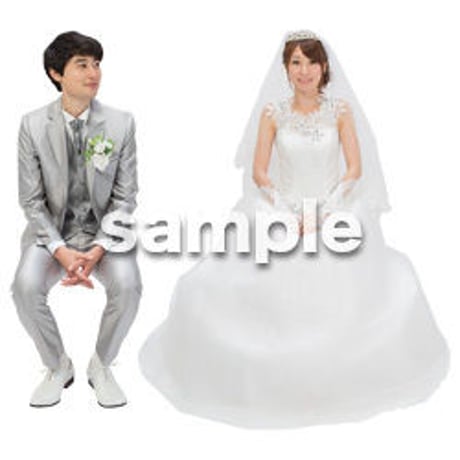 Cutout People　ウェディング　DD_041