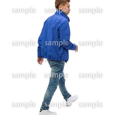 Cutout People　日本人カジュアル　BB_194