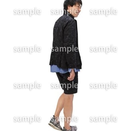 Cutout People　日本人カジュアル　BB_209