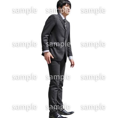 人物切抜き素材　ベーシックファッション編　P_477