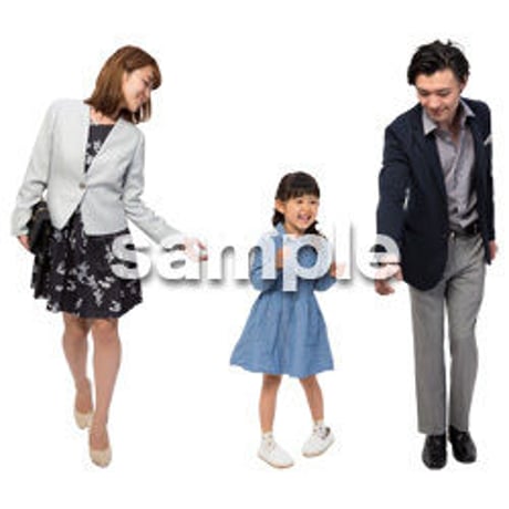 Cutout People　ファミリー　GG_021
