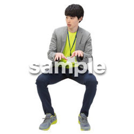 Cutout People　ビジネス-日本人　EE_491
