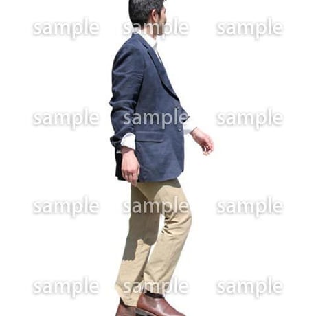 人物切抜き素材　ベーシックファッション編　P_388