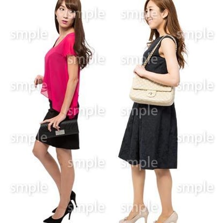 Cutout People　ハイクラス　女性　HH_218