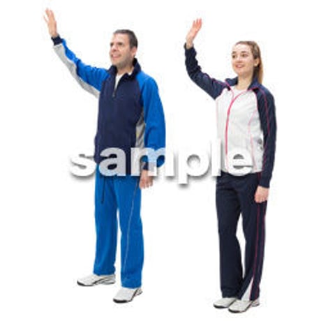 Cutout People　スポーツ　CC_057