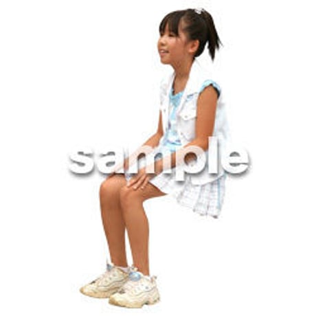 人物切抜き素材　夏服・フィットネス編　J_267