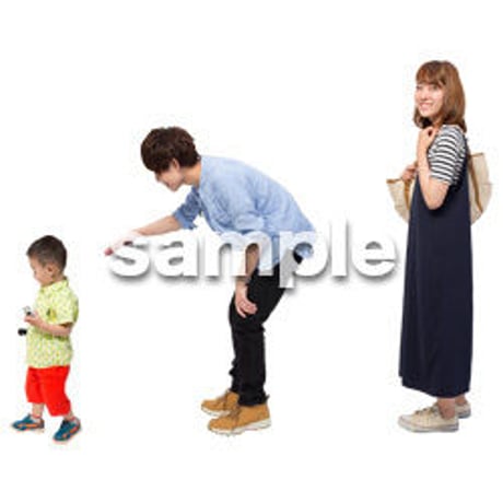 Cutout People　ファミリー　GG_153