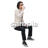 Cutout People　日本人カジュアル　BB_412