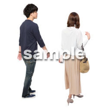 Cutout People　ショッピング　JJ_039