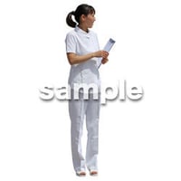人物切抜き素材　シニア介護編　S_311
